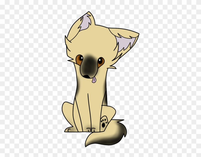 Derpy German Shepherd By Pawprints-903 - Cartoon #1156148