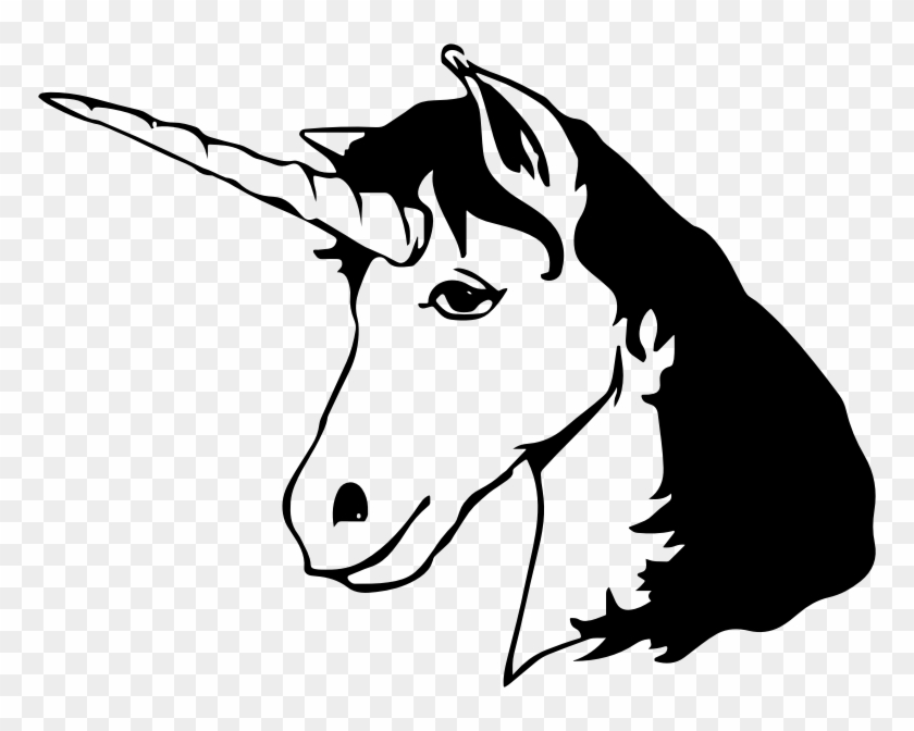 Medium Image - Clipart Unicorn Head #1156357