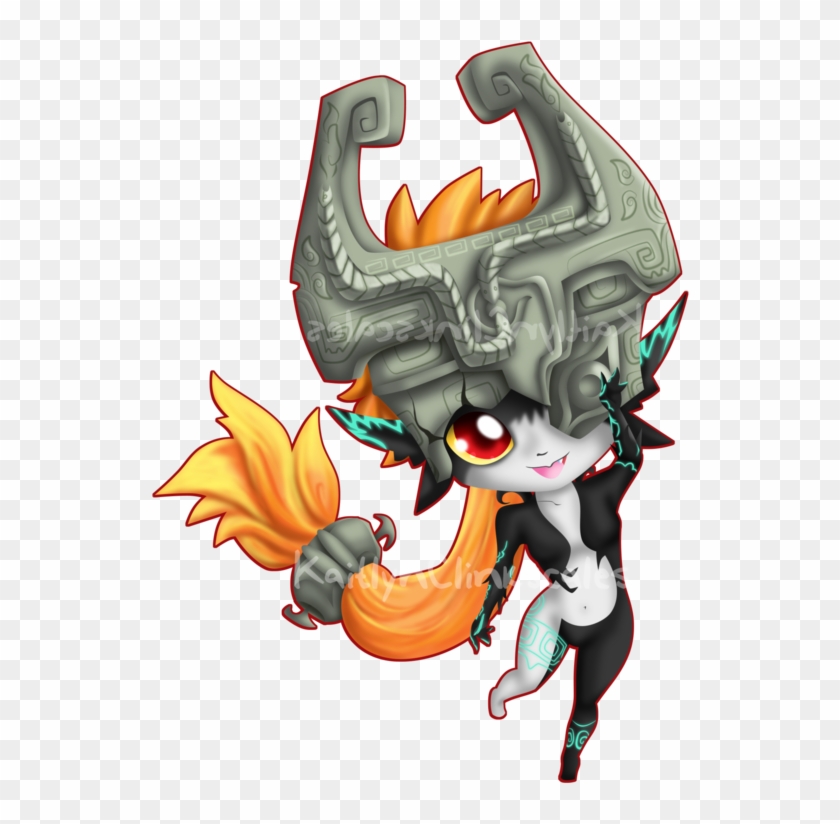 Chibi Wolf Link And Midna - Legend Of Zelda Midna Chibi #1156423