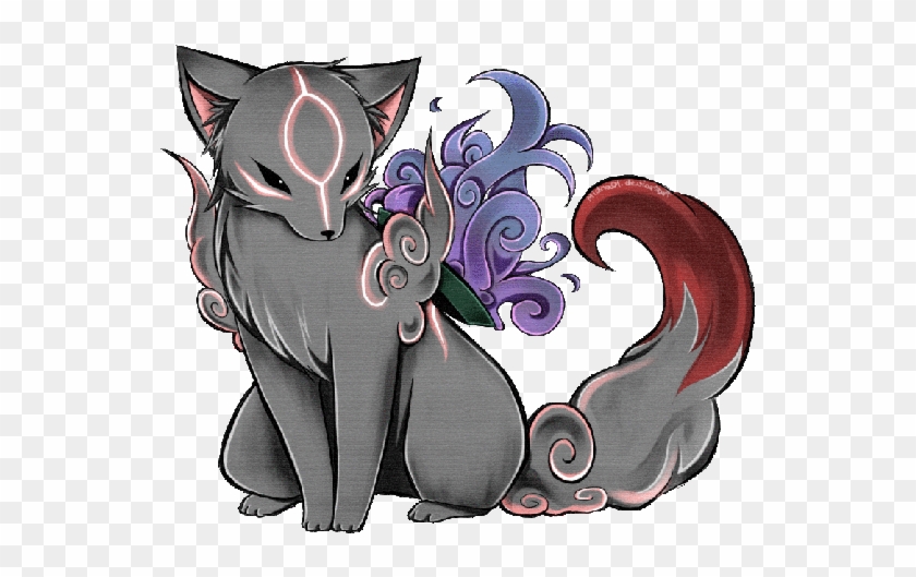 Twilight Princess Wolf Link Drawing Download - Okami Dark Chibiterasu #1156432