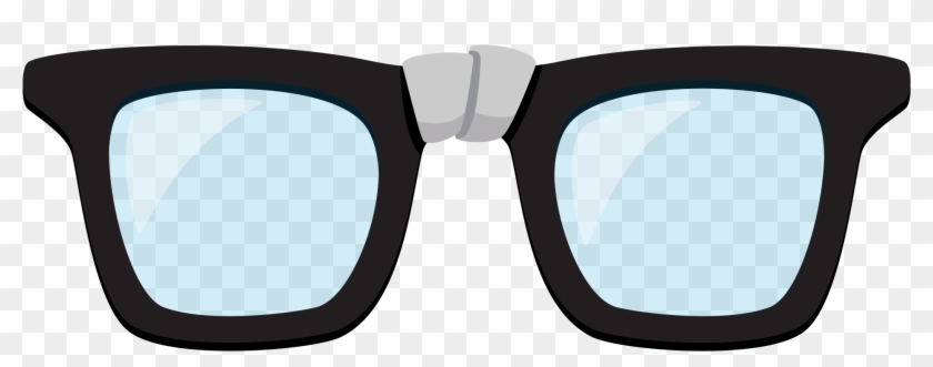 Broken Glasses With Tape - Glasses Sticker #1156546