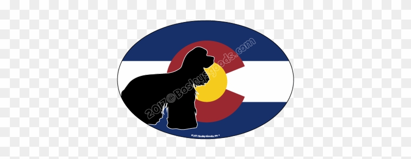 I Love My Colorado Spaniel Dog Sticker Oval - I Love My Colorado Spaniel Dog Sticker Oval #1156732