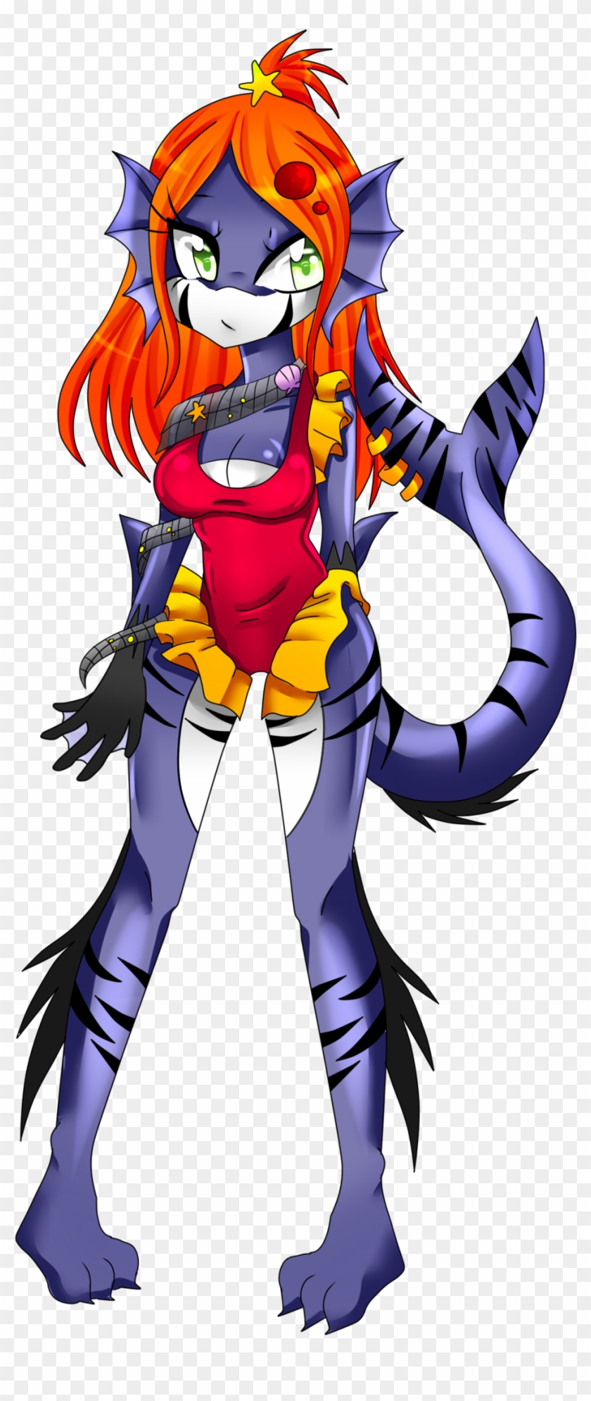 Juliana Tigershark By Sugaryuyu Juliana Tigershark - Shark Girl Transparent #1156966