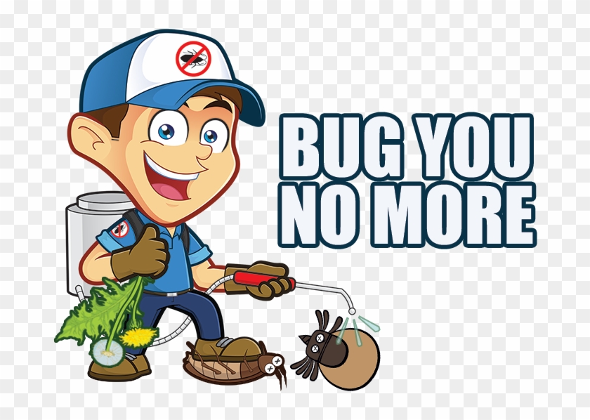 Bug You No More Man - Cartoon Exterminator #1156965