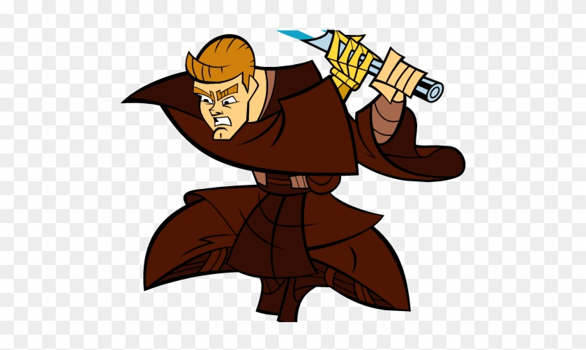 Clone Wars Clip Art - Star Wars Clone Wars 2003 Anakin #1157099