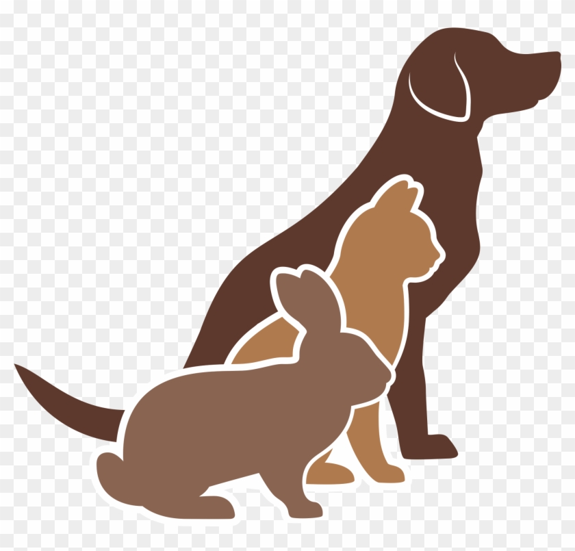 Pets - Dog Cat Rabbit Guinea Pig Mouse Silhouette #1157110