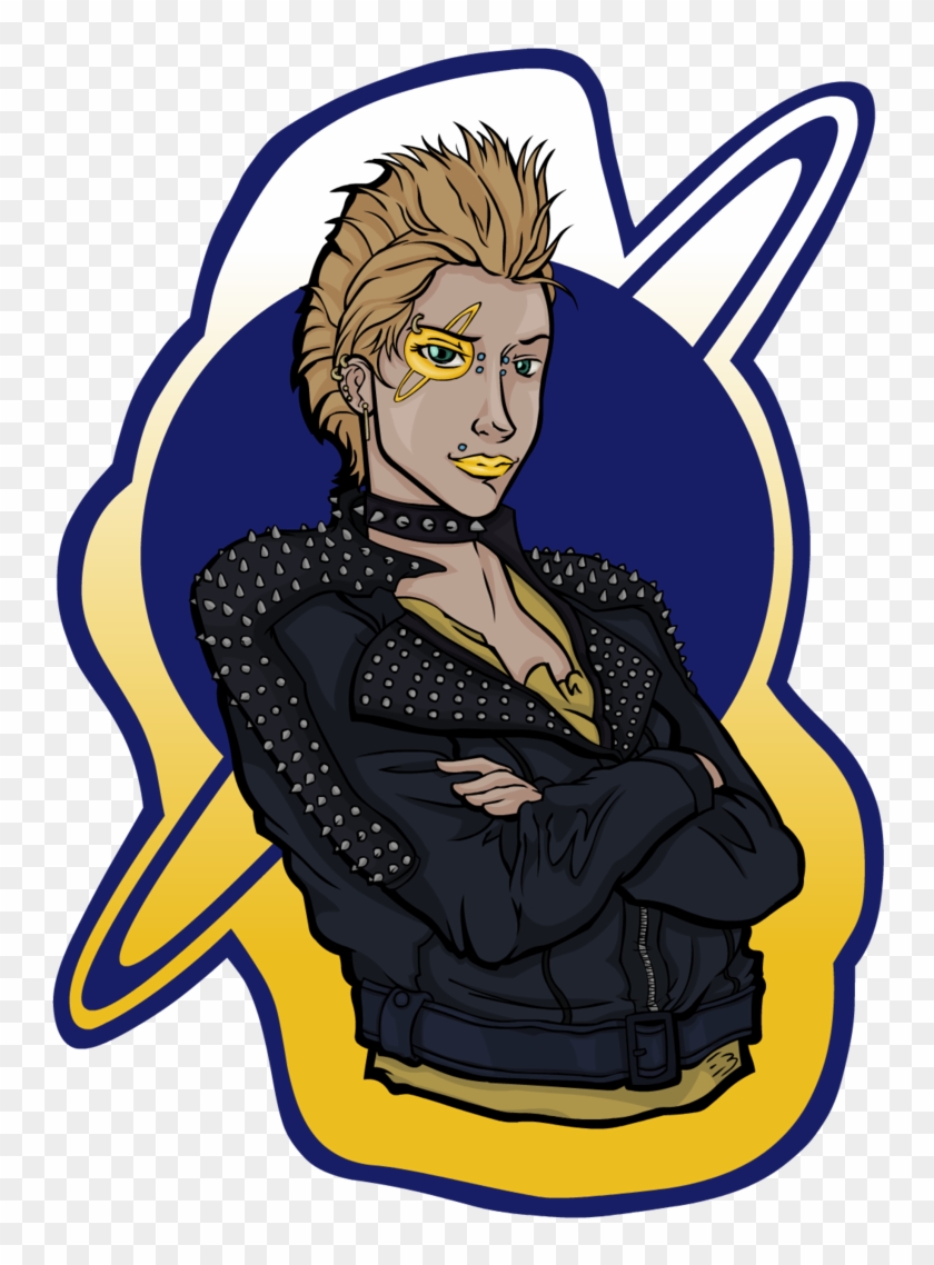 Punk Rock Sailor Uranus By Empty-brooke - Punk Rock #1157132