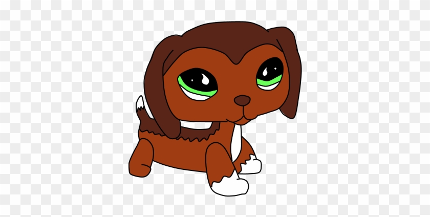 Littlest Pet Shop Clipart Weener Dog - Draw An Lps Dachshund #1157190