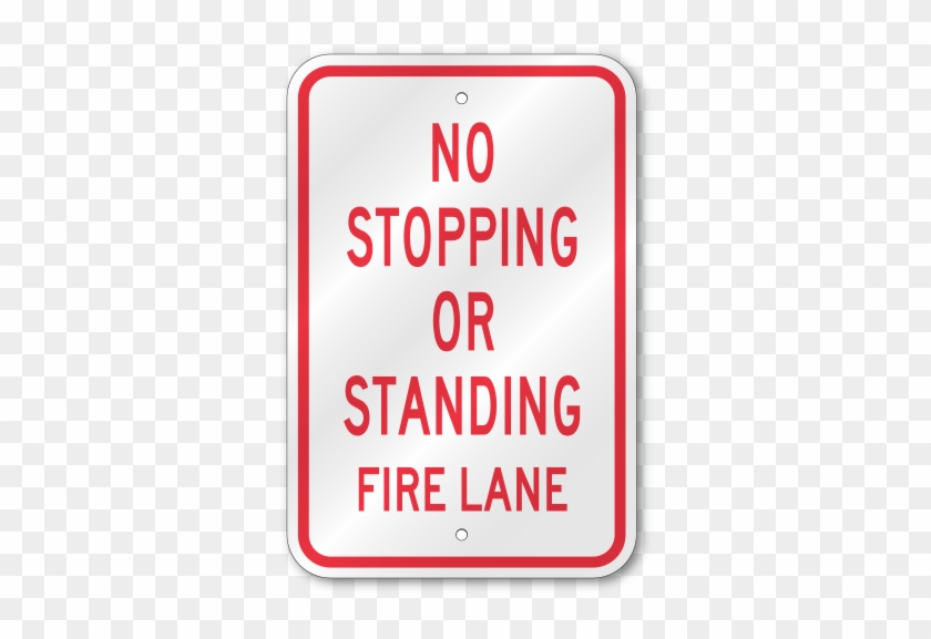Stop Sign Fire Lane Traffic Sign Car Park - Sign #1157195