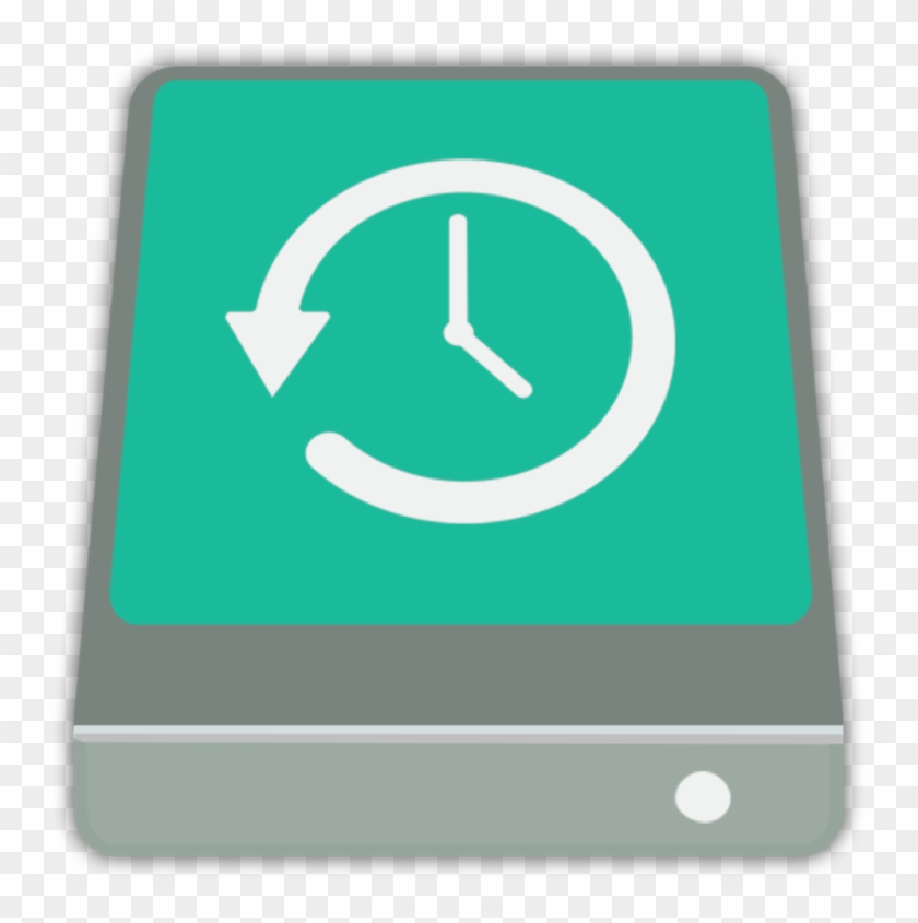 Flat Hard Drive By Janosch500 - Time Machine Drive Icon #1157283