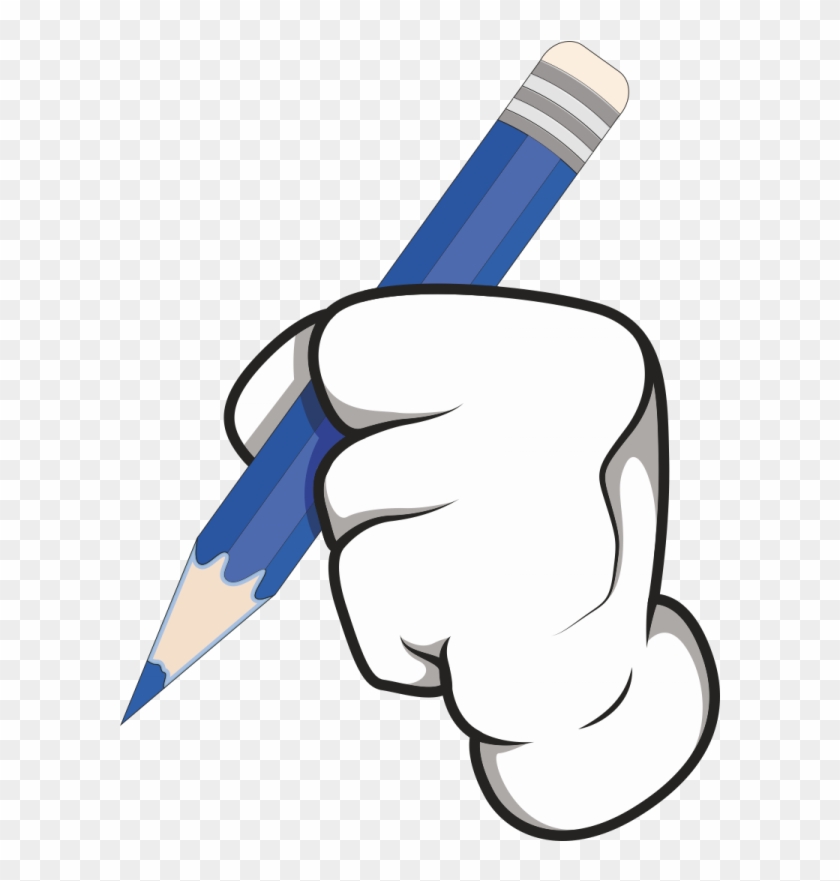 Cartoon Animation Drawing - Animation Hands With Pencil Png #1157398