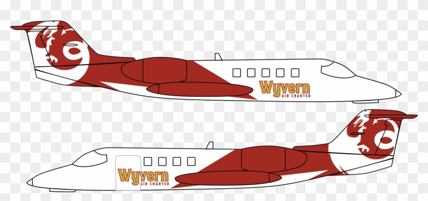 Wyvern Air Charter Branding - Wyvern Air Charter Branding #1157478