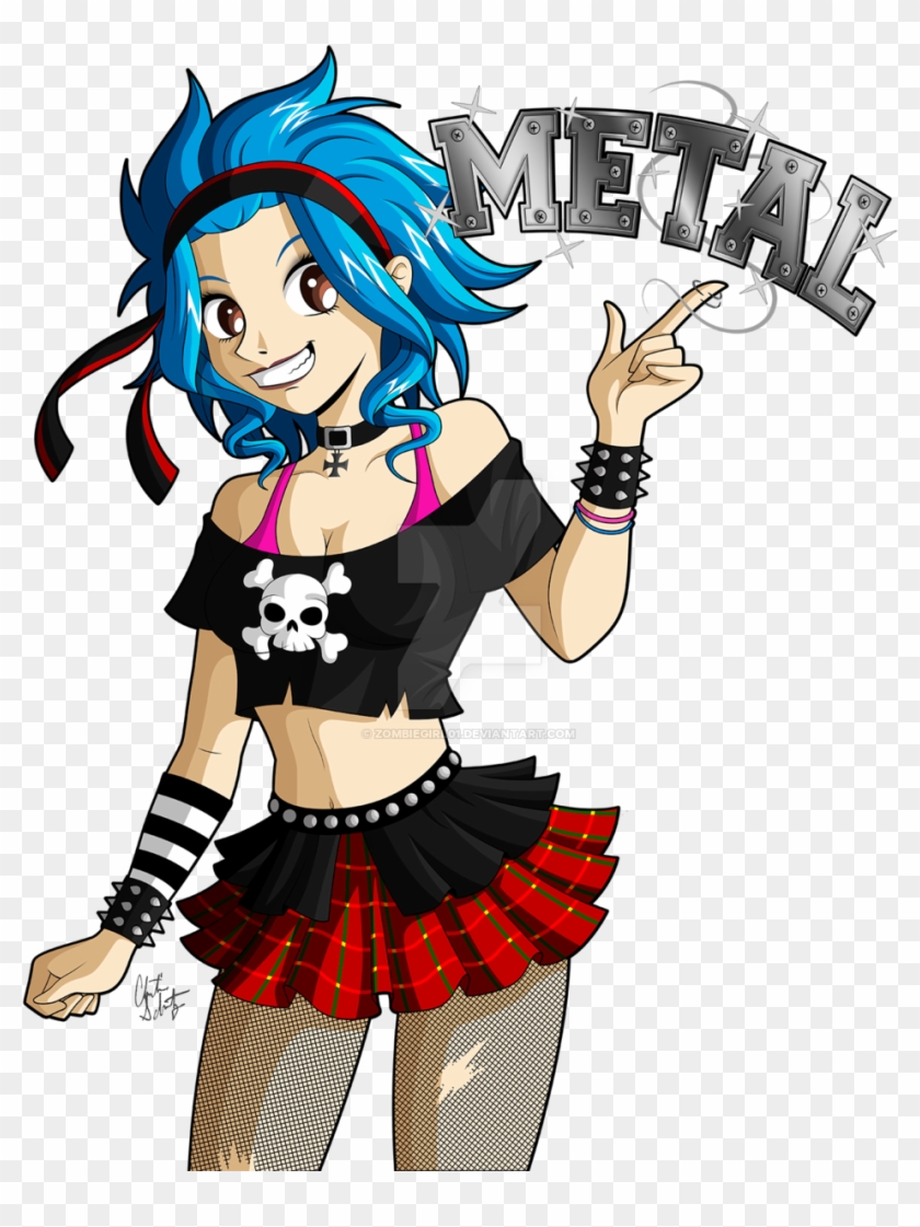 Gajeel's Metal Queen By Zombiegirl01 Gajeel's Metal - Metal Levy Fairy Tail #1157524