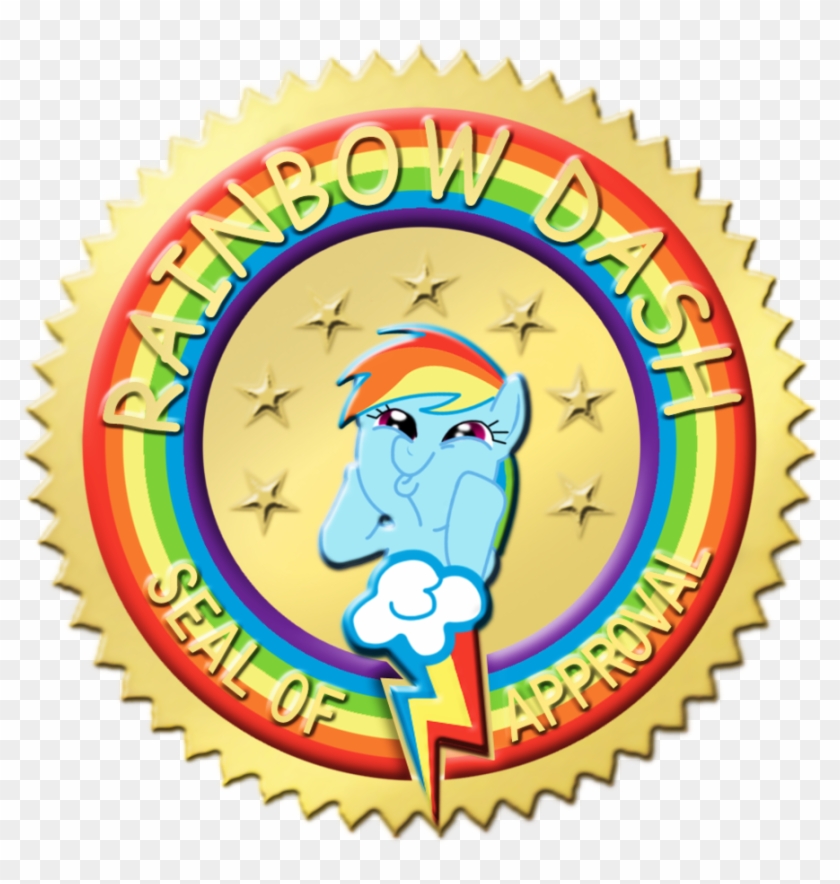 Rainbow Dash Seal Of Approval By Lemonyhooves - Seal Of Approval Anime #1157560