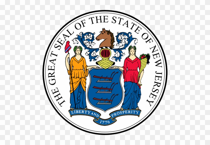 New Jersey, Nj State Seal - New Jersey State Symbol #1157573