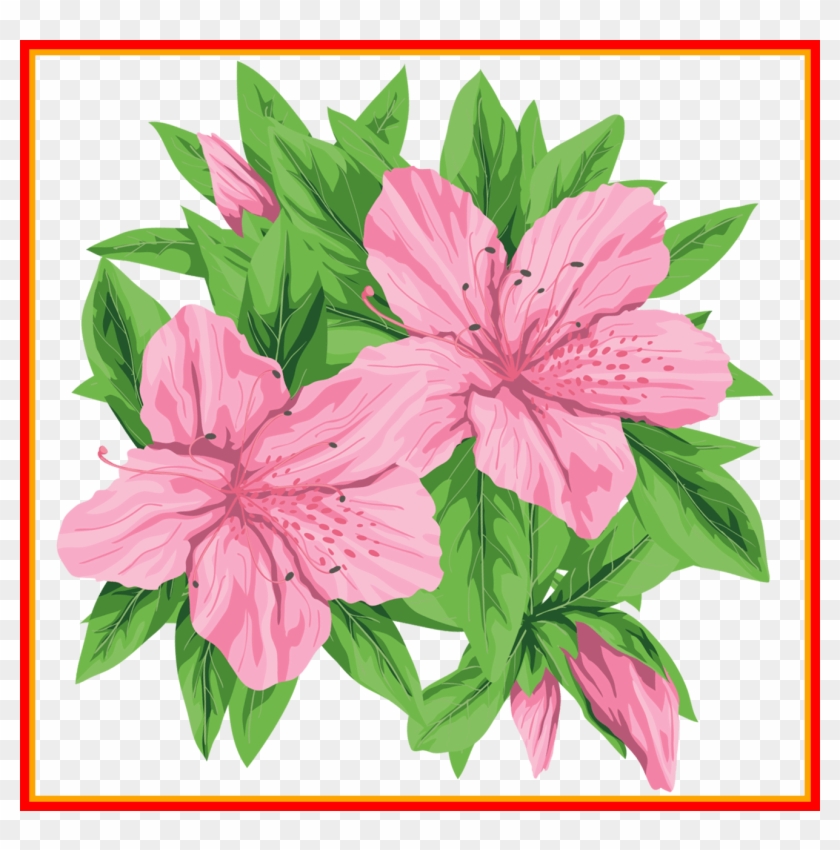 Bouquet Png Bouquet Of Flower Png Amazing Pink Png - Realistic Clip Art Flowers #1157616