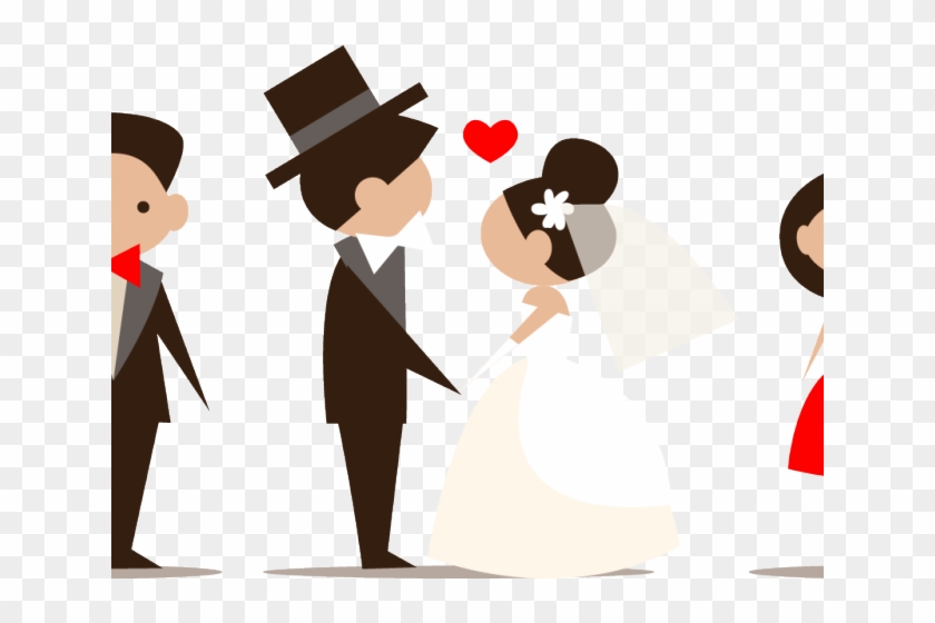 Wedding Party Clipart - Roles Of A Wedding #1157626