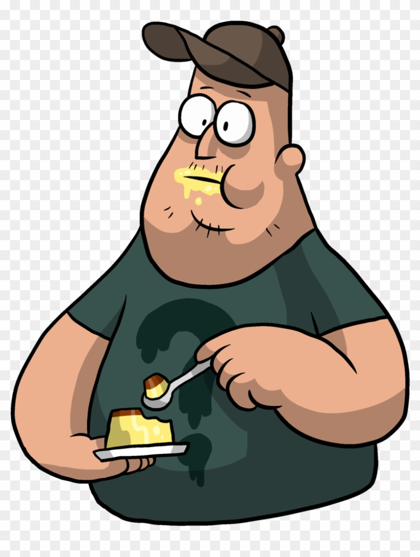 Gravity Falls- Soos Eating Pudding By Nickjellyninja - Cartoon #1157651