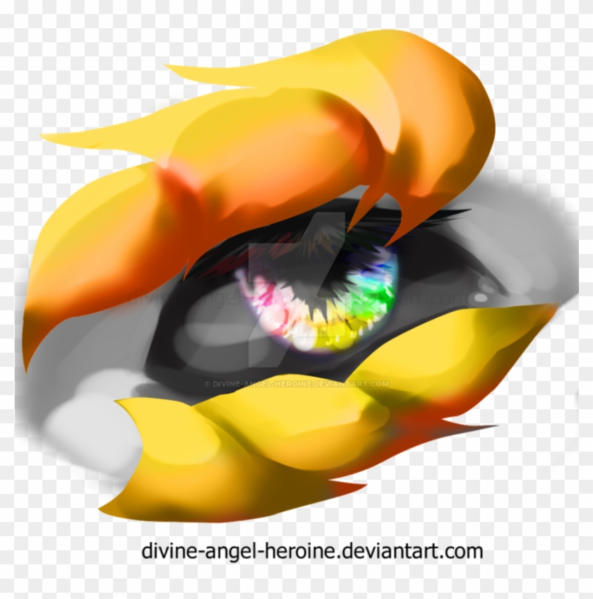 Golden Angel Dragon Eyes By Divine Angel Heroine - Illustration #1157868