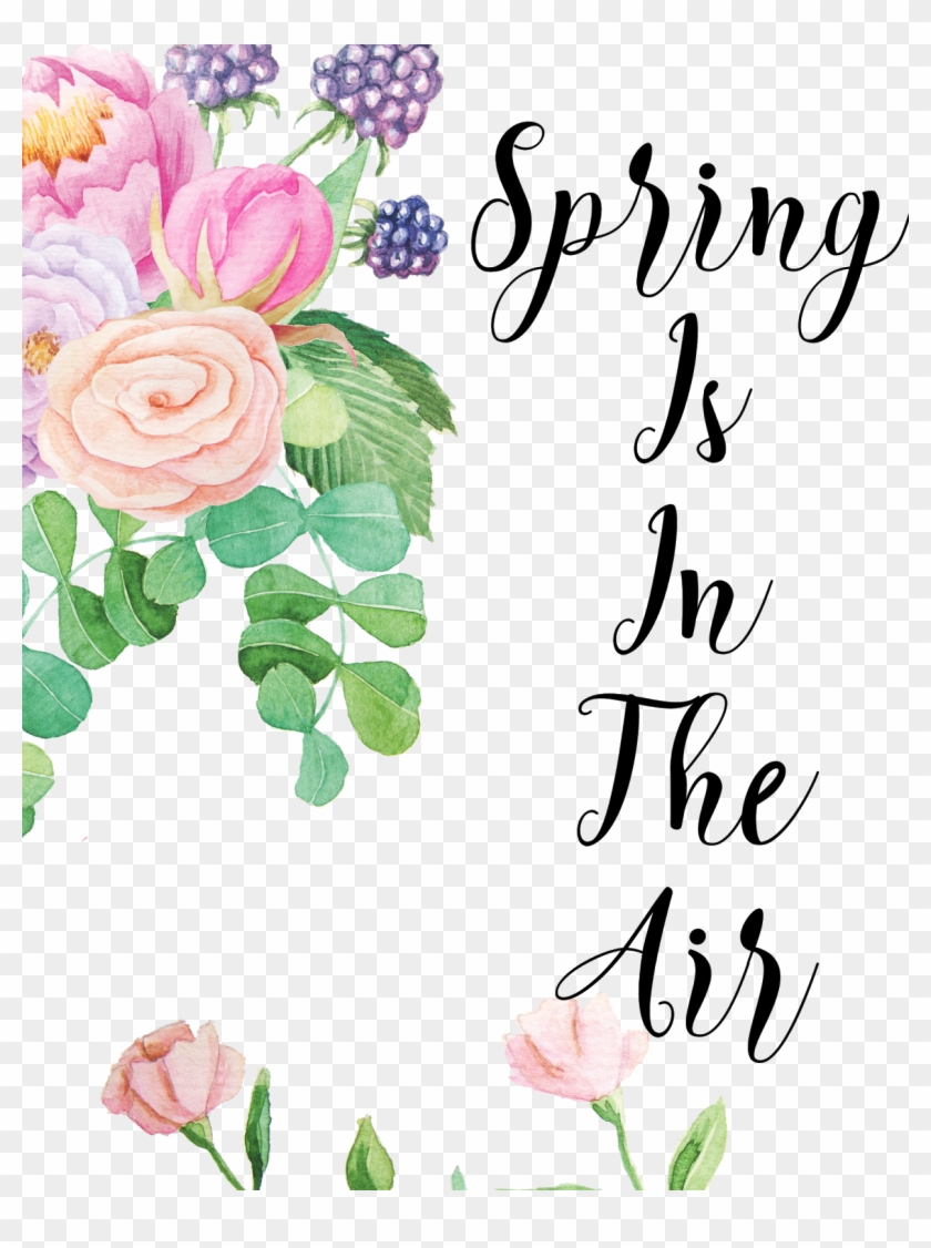 Spring Is In The Air Printable And Picmonkey Tutorial - Notes: 100 Lined White Pages For Notes Or Cover Art #1157910
