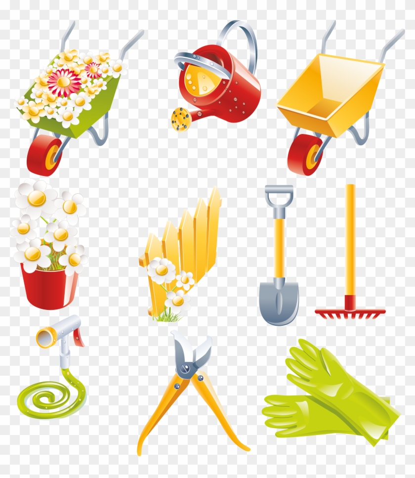 Spring Garden Collection Png Clipart - Png Hd Clipart Collection #1157930