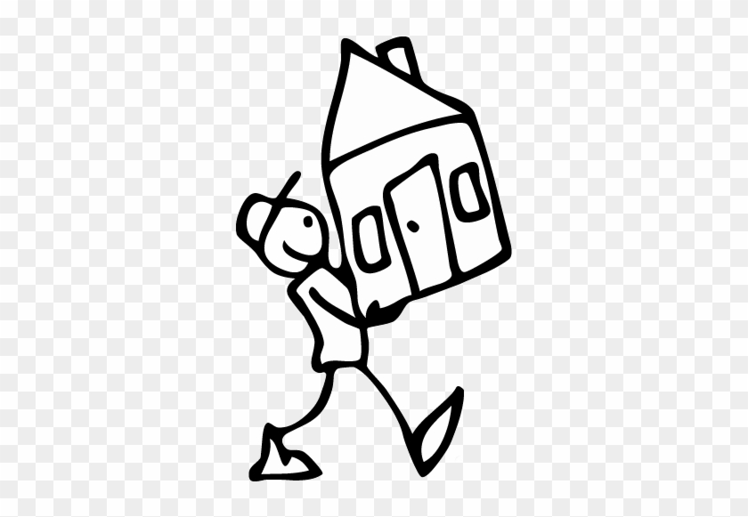 Who - Moving House Clip Art #1157912