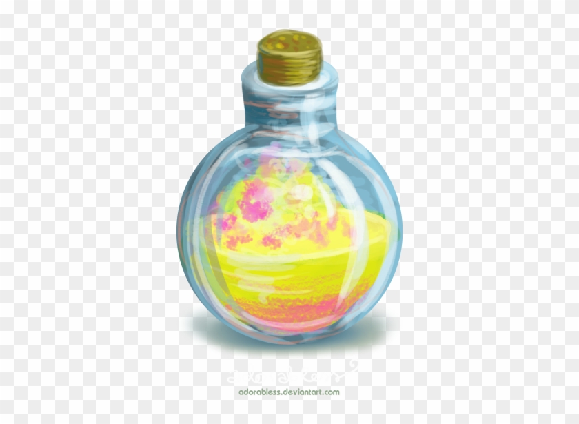 Potion Bottles Clip Art - Felix Felicis Necklace (liquid Luck) #1157913