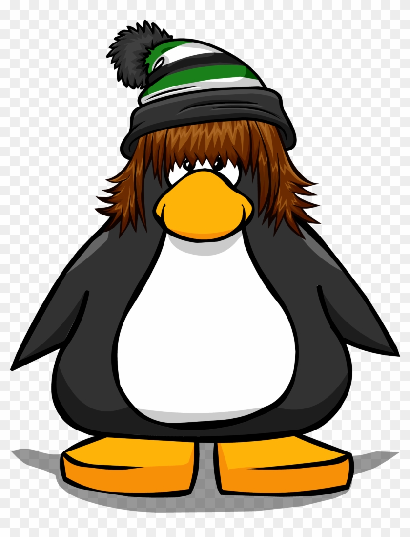 The Bad Hair Day Pc - Club Penguin Ninja Mask #1158043