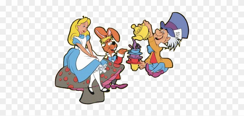 Alice In Wonderland Group Clipart - Alice In Wonderland Original #1158088