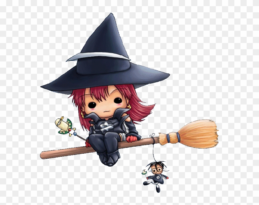 Download Cute Witch Clipart - Cute Cartoon Witch #1158105