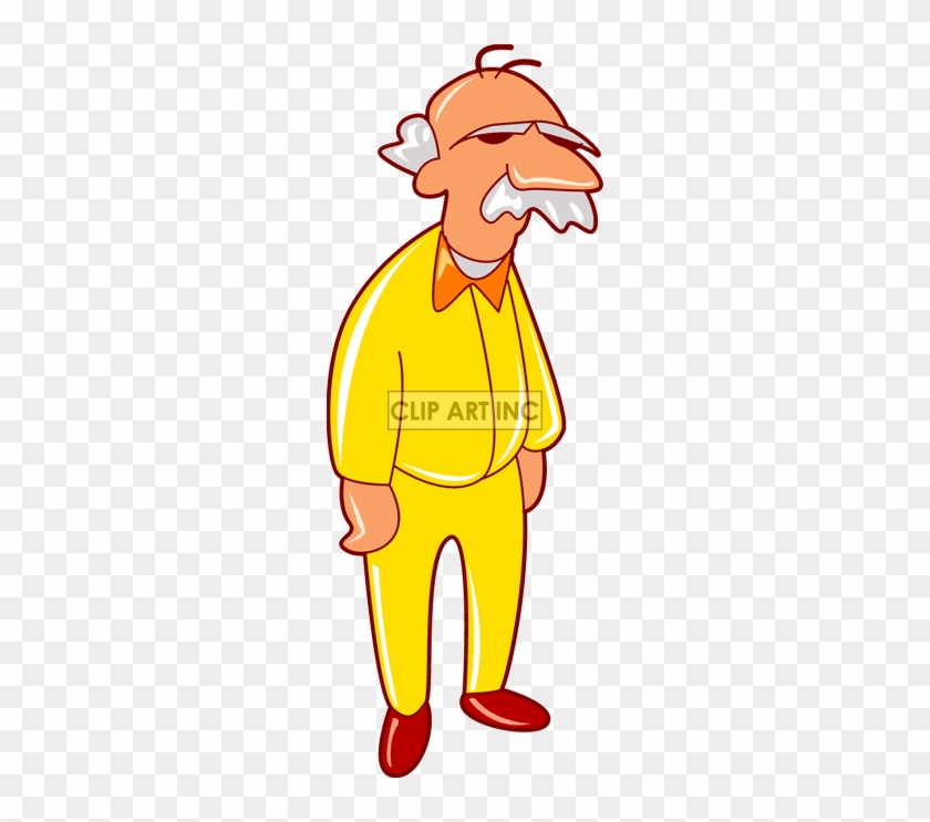 Old Man In A Suit Clipart Clipartfox - Old Man In A Yellow Suit #1158177
