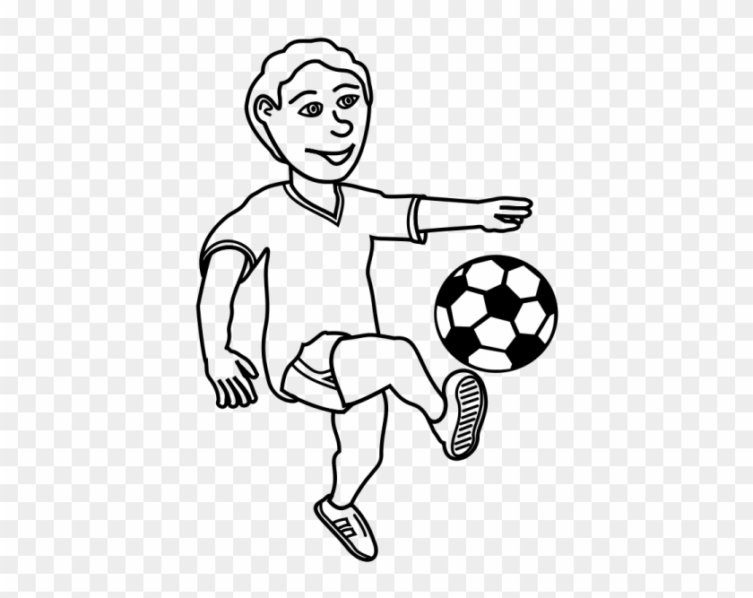 Soccer Player Clipart - Soccer Player Clipart #1158228
