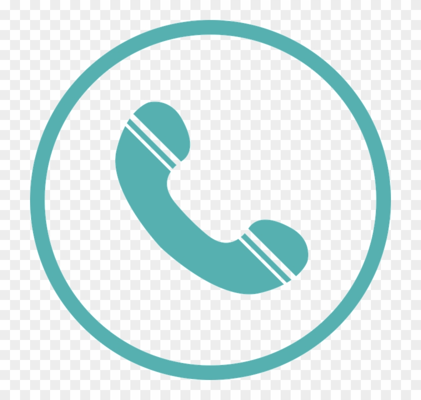 Round Phone Icon - Telephone #1158522