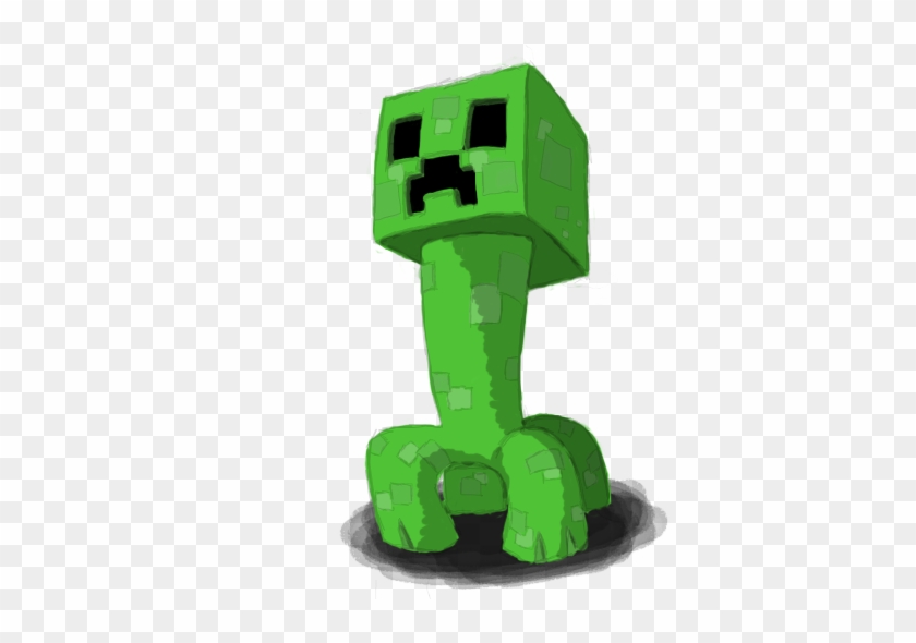 Minecraft Clipart Creaper - Drawing #1158847