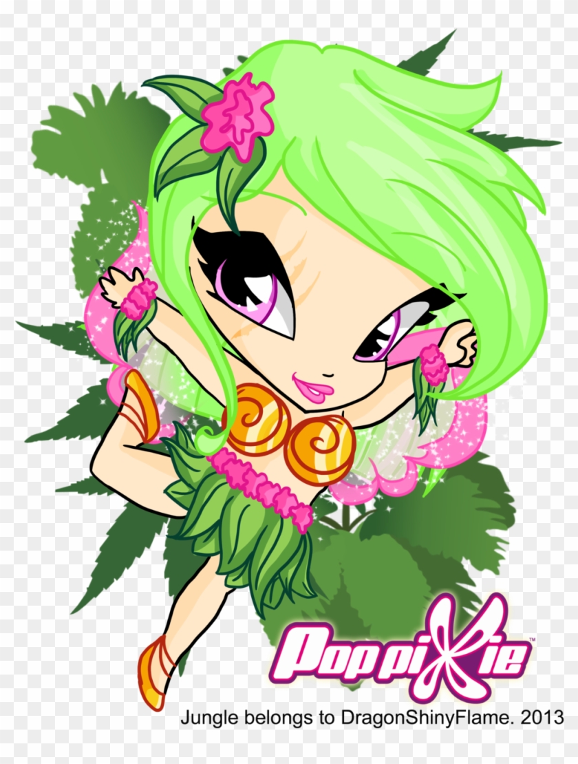 Jungle Pixie By Dragonshinyflame Winx - Pop Pixie #1158967
