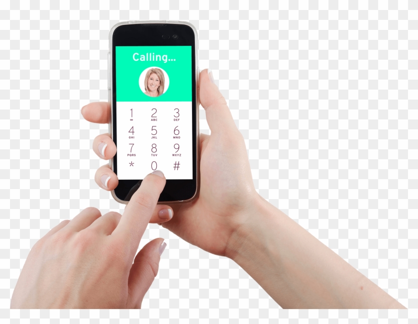 Phone In Hand Png Image - Cell Phone Calling Png #1159108