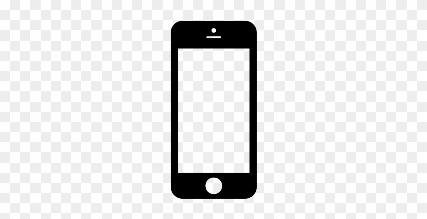 Iphone Apple Png Clipart - Iphone Black And White #1159121