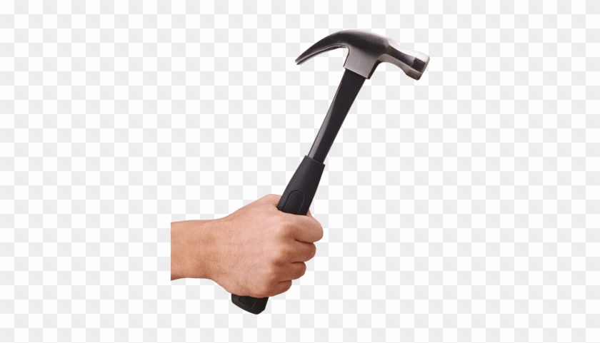 Hand Holding Hammer Hand Holding Hammer Transparent - Holding Hammer Png #1159193