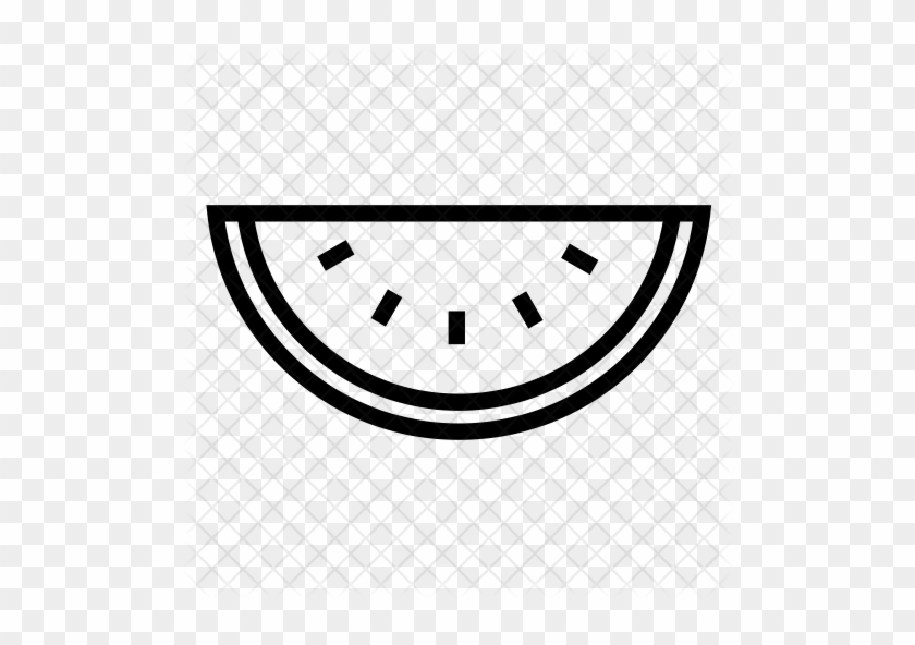 Watermelon Icon - Drawing - Full Size PNG Clipart Images Download