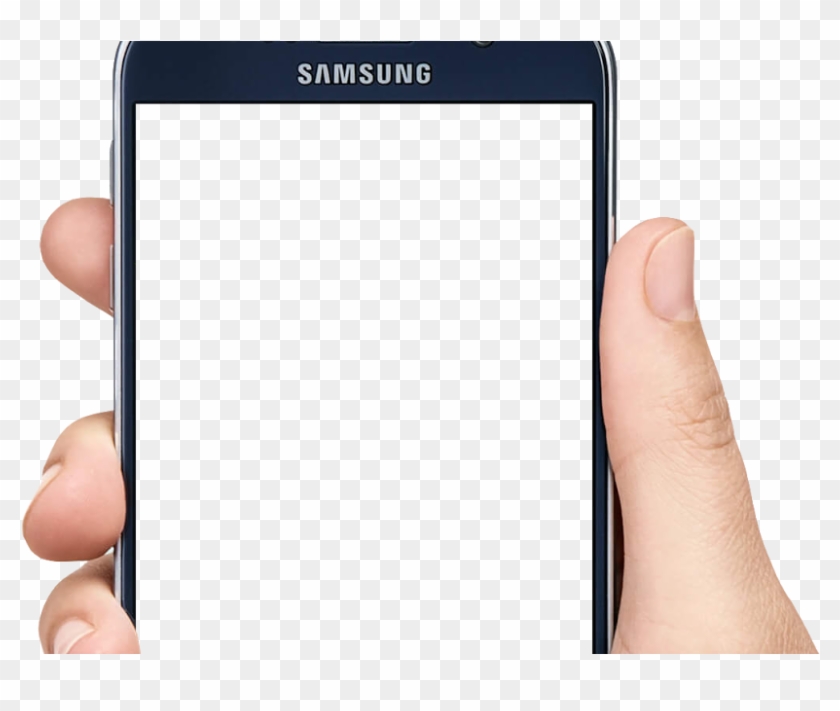 Hand With Smartphone Png #1159245