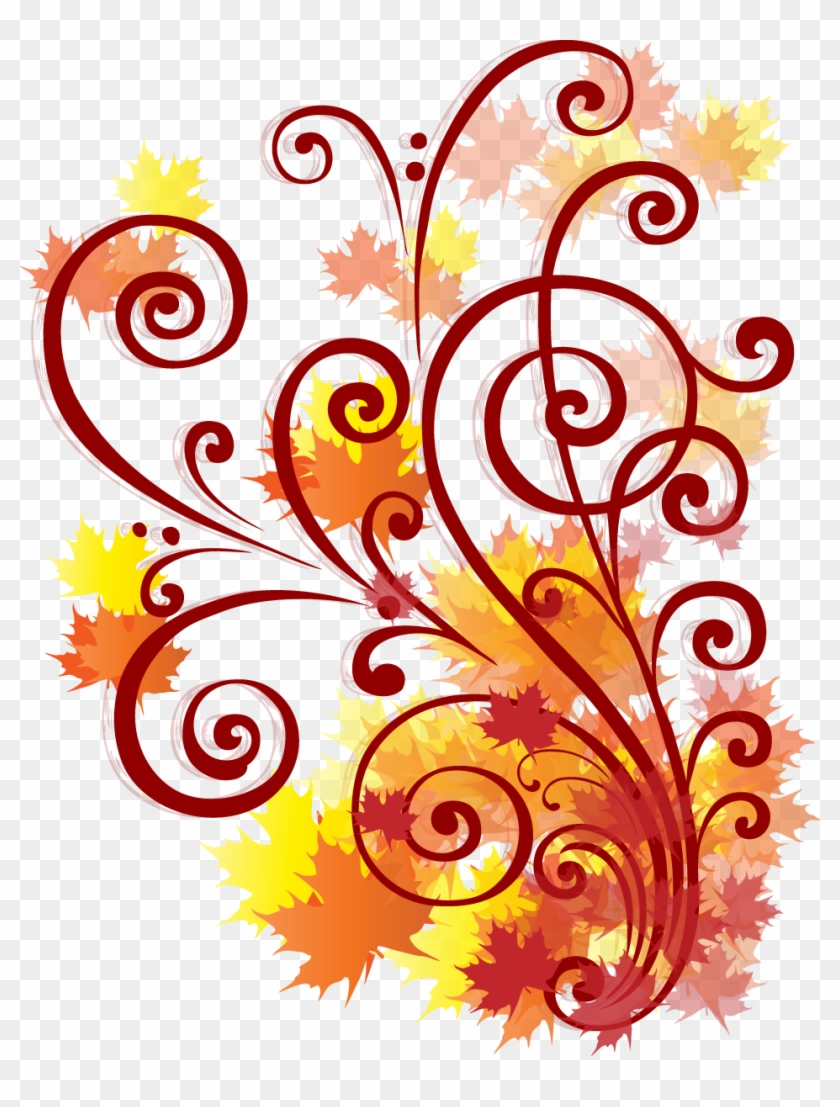 Raksha Bandhan Idea Illustration - Floral Leaf Dot Swirl Design #1159367