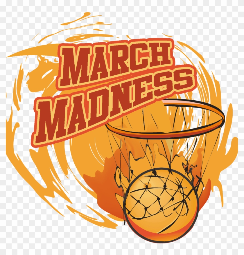 Clip Art For March Madness Basketball Download - Ncaa March Madness T-shirt #1159432