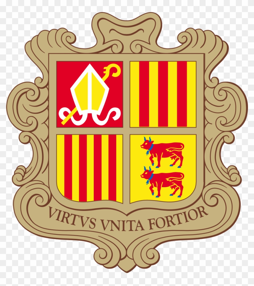Unicameral Cliparts 28, Buy Clip Art - Andorra Coat Of Arms #1159436