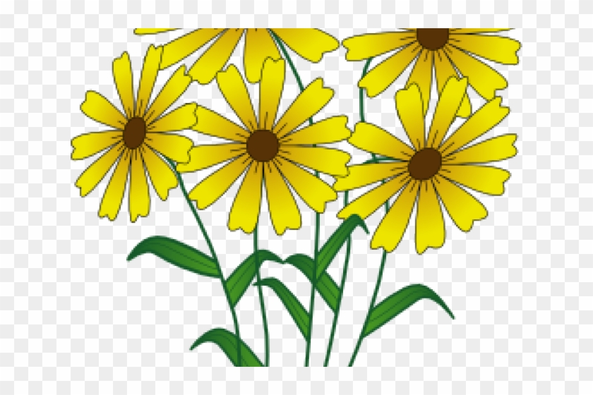 Wildflower Clipart Flowerss - Summer Flowers Cartoon #1159446