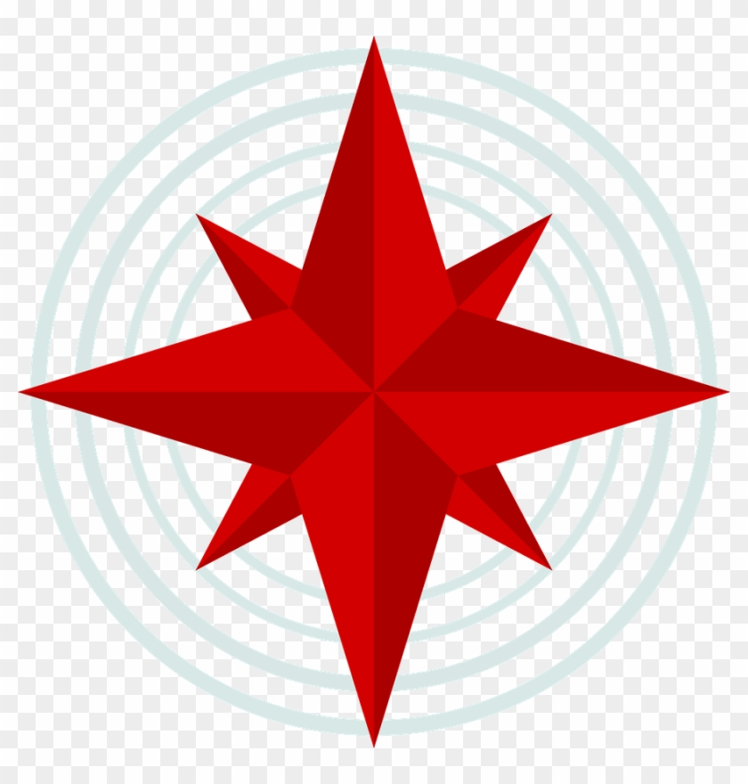 2015 Plannervector Clipartclip Artnauticalcompass - Black Star Png Logo #1159459