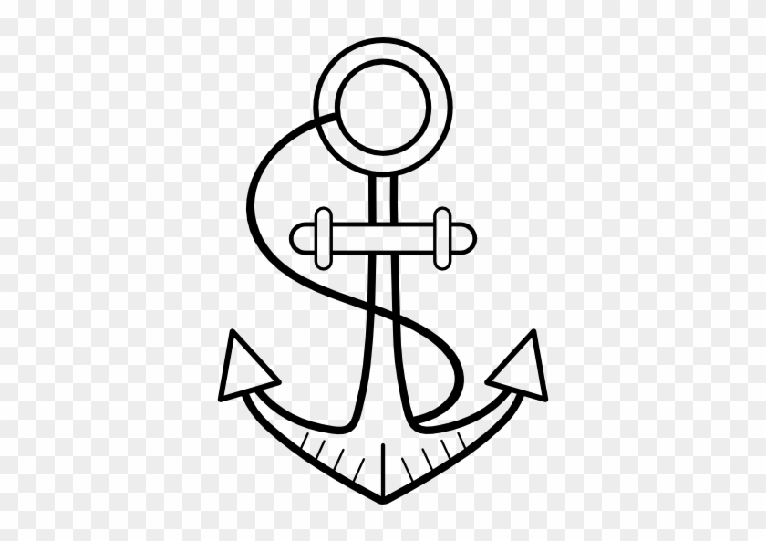 Anchor Free Icon - Icon Tattoo Png #1159462