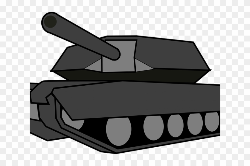 Tank Clipart Gray - Army Tank Tshirt Military Vehicle Warfare #1159486
