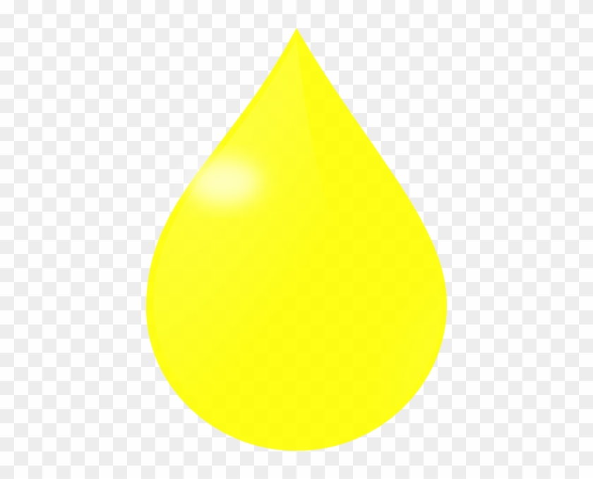 Raindrops Clipart Yellow - Yellow Drop Clipart #1159589