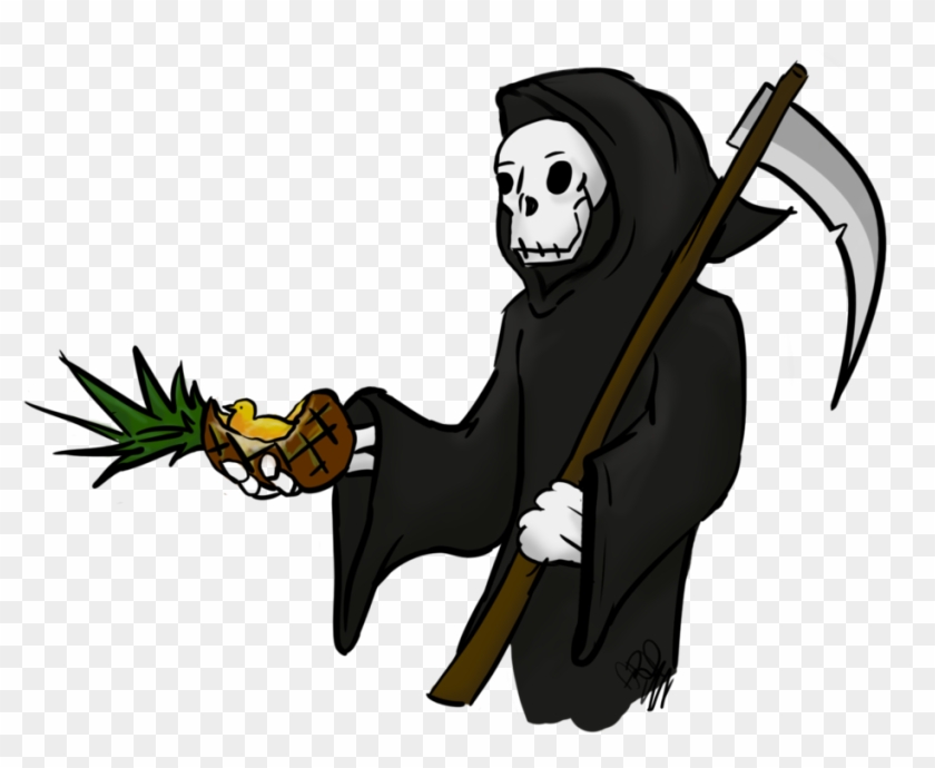 A Reaper And His Pineapple By King-asriel - Illustration #1159605