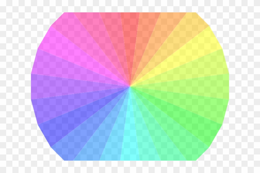 Rainbow Clipart Wheel - Color Wheel Transparent Background #1159625